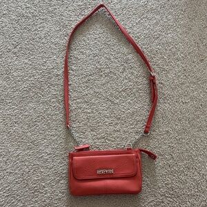 Kenneth Cole Reaction Vibrant Red Crossbody Bag